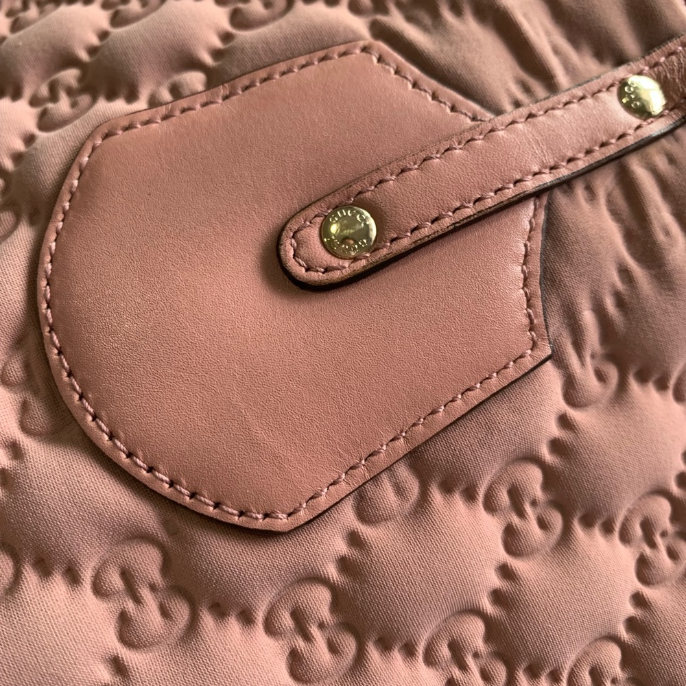 Gucci Pink Quilted GG Tote Bag - Picture 14 of 14